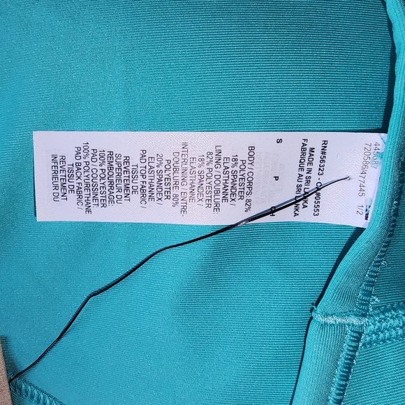 Nike Swoosh Bra Green - Picture 5 of 7